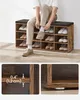 Banc à chaussures, Étagère à chaussures avec siège, Banc Voir les images du produit 9