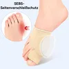 Hallux Valgus Korrektor 2 Paar mit Gelpolster, Produktbild-Vorschau 3