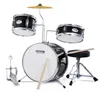 VEVOR Sada bicích nástrojov Drum Starter 3-dielna čierna Náhľad obrázku produktu 2