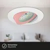 Briloner LED Einbauleuchte rund Weiß IP23 5W Modul 400lm Produktbild-Vorschau 3