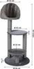 Karlie Rixy Outdoor Kratzbaum – Funktionalität und Stil für Produktbild-Vorschau 3