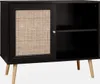 sweeek - Sideboard mit Rattangeflecht 80 x 39 x 65,8 cm - Produktbild-Vorschau 1