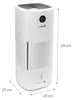 Humidificador evaporativo Webber MAGGIORE HH10001NX de 12 Vista previa de la imagen del producto 2