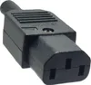 Kunststoff Kaltgerätestecker IEC 320 C13, 10 A 250 V, Produktbild-Vorschau 4