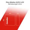 Camelion ALKALI-MANGAN - PILE PLATE - 4.5 V - 5900 mAh Voir les images du produit 16