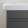 Waschtischunterbau DURASTYLE 448x1230x610mm weiß Produktbild-Vorschau 4