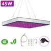 Jopassy Pflanzenlampe 45W LED Grow Light Pflanzenlicht 225 Produktbild-Vorschau 2