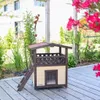 Kerbl Katzenhaus 4-Seasons Deluxe Beheizbar 88x57x77 cm Produktbild-Vorschau 4