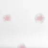 A white background with three pink pompom-like shapes scattered across it. Anteprima dell’immagine prodotto