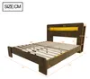 Lit pour adolescent Flieks 140 x 200 cm avec LED, lit Voir les images du produit 3
