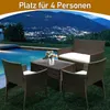 Set di mobili da giardino in polyrattan Jayseuw - tavolo, Anteprima dell’immagine prodotto 6