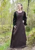 Mittelalter-Überkleid, Surcot Andra, braun - Produktbild-Vorschau 1