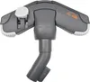 A close-up studio shot of a gray vacuum cleaner attachment. Produktbild-Vorschau