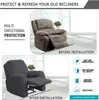 Relaxsofa Hussen, Bezug für Relaxsessel, 4-teiliges Stretch Produktbild-Vorschau 6