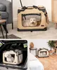 lionto Hundetransportbox faltbar, stabile Stoffbox mit Produktbild-Vorschau 2