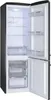 An open refrigerator with its interior illuminated. Produktbild-Vorschau