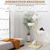 COSTWAY Kratzbaum, 178 cm Katzenbaum mit Sisal-Kratzsäulen, Produktbild-Vorschau 2