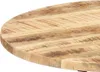 vidaXL Stolik boczny 60×(46-63) cm z litego drewna mango i Podgląd zdjęcia produktu 3