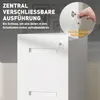 Vinsetto Rollcontainer Aktenschrank mit 2 Schubladen Produktbild-Vorschau 4