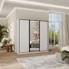 Masseno Schiebetürenschrank TARI 200/205/58 cm Produktbild-Vorschau 2