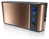 A studio shot of a copper-colored toaster with a digital display and control buttons. Náhľad obrázku produktu