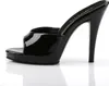 FLAIR-401-2 Damen Slipper von Fabulicious, Schwarz EU 46, Produktbild-Vorschau 3