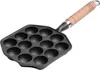 pánev takoyaki se 14 otvory - nepřilnavá litinová Náhled obrázku produktu 1