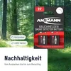 ANSMANN kouřový detektor alkalická baterie 9V E-Block, 8 Náhled obrázku produktu 3