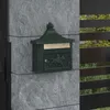 vidaXL Wandgemonteerde brievenbus, groen, 40,5 x 16 x 45 Productafbeelding-voorbeeld 2