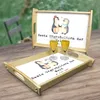Mr. & Mrs. Panda Serviertablett Pinguin Beste Urgroßeltern Produktbild-Vorschau 2