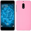 PhoneNatic Case kompatibel mit  Nokia 6 - Hülle rosa Produktbild-Vorschau 1