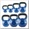 Knv04 Blue Kettlebell Aus Gusseisen Mit Vinylbeschichtung Produktbild-Vorschau 3