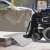 JOIEYOU Rampa pro invalidní vozík Dveřní prahová rampa z Náhled obrázku produktu 4