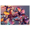 Leinwandbild Glasblumen in Pastellfarben 120x80 Feeby Bunt Produktbild-Vorschau 3