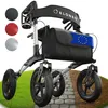 ELONEO Rollator pieghevole con sedile, rollator per esterni Anteprima dell’immagine prodotto 1