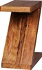 Wohnling Sheesham Table d'appoint \"Z\" en bois massif Cube Voir les images du produit 6