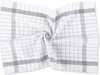 Vaily Geschirrtücher Grau-Kariert 10er Pack - 70 x 45 cm Produktbild-Vorschau 2