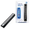 LogiLink USB 2.0 Hub mit Netzteil 10-Port schwarz Produktbild-Vorschau 7