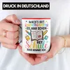 Trendation - Tschüss Kinderkarten Hallo Grundschule Tasse Produktbild-Vorschau 2