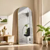Großer Standspiegel mit gebogenem Fuß und Ständer, 180 x 80 Produktbild-Vorschau 2