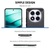 A product image showcasing a phone case with close-ups of its design and features. Produktbild-Vorschau