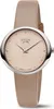 Boccia Damen Armbanduhr Trend 3364-02 Titan Lederband beige Produktbild-Vorschau 2