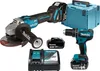 A collection of Makita power tools and accessories are displayed on a white background. Produktbild-Vorschau