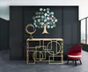 Konzole Console Marie 120 x 41 x 81 cm kovová zlatá Náhled obrázku produktu 9