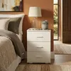 Comodino da ingresso a 3 cassetti, altezza 63 cm, bianco Anteprima dell’immagine prodotto 7