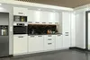 ULWEHOME | Küchenzeile 300 cm Mattweiß, Küchenmöbel-Set Produktbild-Vorschau 3