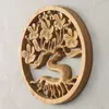 Wandbild Wanddeko Mandala Zeichen Relief Lebensbaum Symbol Produktbild-Vorschau 2