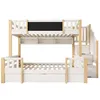 Flieks Etagenbett 90x200cm/140x200cm, Kinderbett Hausbett Produktbild-Vorschau 11