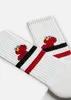 BeSocks Bio-Tennissocken - Elmo, Farbe weiß, Größe 41-46 Produktbild-Vorschau 3