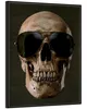 Wallario Wandbild Totenschädel mit cooler Sonnenbrille, Produktbild-Vorschau 2